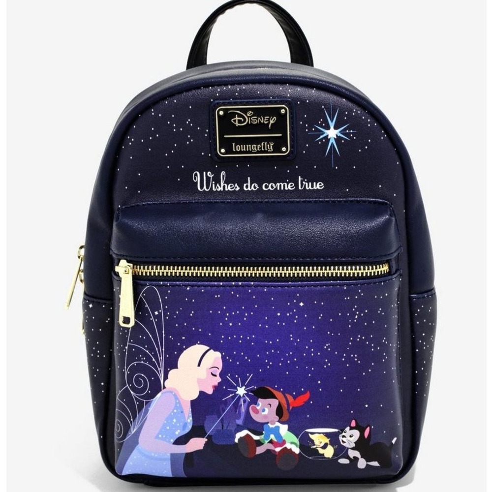 Pinocchio Loungefly Backpack + Wallet ✨